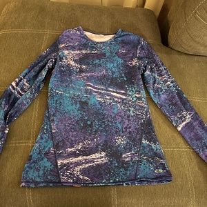 Thermal workout shirt size small